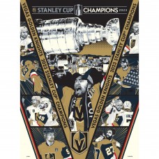 Vegas Golden Knights Phenom Gallery 2023 Stanley Cup Champions 18 x 24 Serigraph