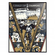 Vegas Golden Knights Phenom Gallery 2023 Stanley Cup Champions 18 x 24 Deluxe Framed Serigraph Print