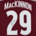 Игровая джерси Nathan MacKinnon Colorado Avalanche Autographed Fanatics Authentic Burgundy Fanatics Premium