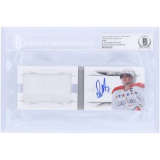 Alexander Ovechkin Washington Capitals Autographed 2013-14 Panini National Treasures Game-Worn Booklet #JB-OVI #/25 Beckett Fanatics Witnessed Authenticated Card