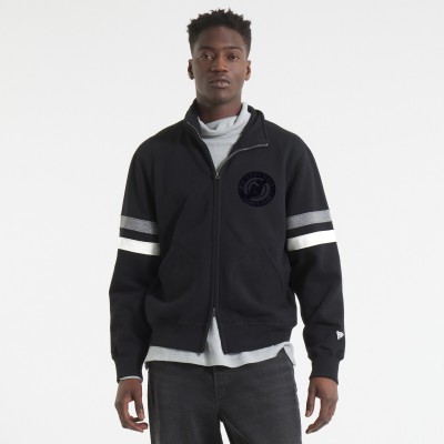 New Jersey Devils Todd Snyder Black Full-Zip Fleece Jacket