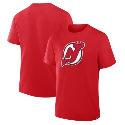 New Jersey Devils Fanatics Red Essential Legacy T-Shirt