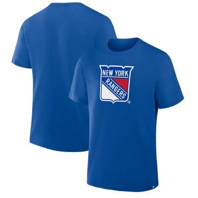 New York Rangers Fanatics Blue Essential Legacy T-Shirt