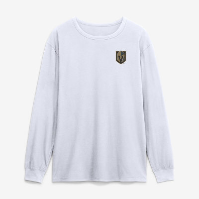 Vegas Golden Knights Fanatics White Game Long Sleeve T-Shirt
