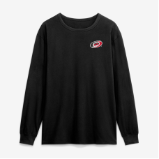 Футболка с длинным рукавом Carolina Hurricanes Fanatics Black Game Футболка с длинным рукавом Carolina Hurricanes Fanatics Black Game