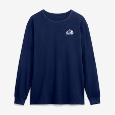 Colorado Avalanche Fanatics Navy Game Long Sleeve T-Shirt