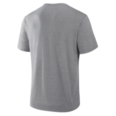 Colorado Avalanche Fanatics Heather Gray Elevated Tri-Blend T-Shirt
