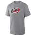 Футболка Carolina Hurricanes Fanatics Heather Gray Elevated Tri-Blend