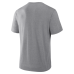 Футболка Carolina Hurricanes Fanatics Heather Gray Elevated Tri-Blend