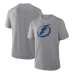 Футболка Tampa Bay Lightning Fanatics Heather Gray Elevated Tri-Blend Футболка Tampa Bay Lightning Fanatics Heather Gray Elevated Tri-Blend