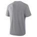 Футболка Tampa Bay Lightning Fanatics Heather Gray Elevated Tri-Blend