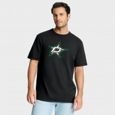 Dallas Stars Fanatics Black Stadium Slub T-Shirt