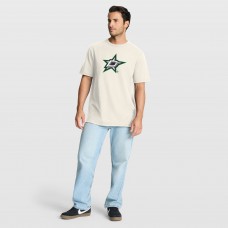 Dallas Stars Fanatics Cream Stadium Slub T-Shirt