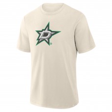 Dallas Stars Fanatics Cream Stadium Slub T-Shirt