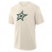 Dallas Stars Fanatics Cream Stadium Slub T-Shirt