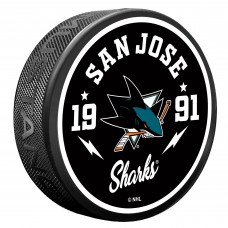 San Jose Sharks Bolt Hockey Puck San Jose Sharks Bolt Hockey Puck