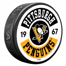 Pittsburgh Penguins Cog Hockey Puck Pittsburgh Penguins Cog Hockey Puck