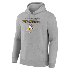 Толстовка Pittsburgh Penguins Fanatics Heather Gray Home Fleece Толстовка Pittsburgh Penguins Fanatics Heather Gray Home Fleece