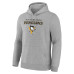 Толстовка Pittsburgh Penguins Fanatics Heather Gray Home Fleece