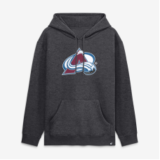 Colorado Avalanche Fanatics Heather Charcoal Essential Hoodie