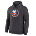 New York Islanders Fanatics Heather Charcoal Essential Hoodie