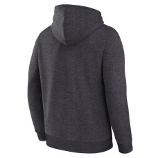 New York Islanders Fanatics Heather Charcoal Essential Hoodie