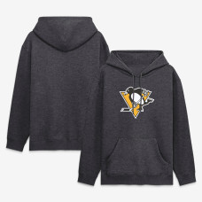 Толстовка Pittsburgh Penguins Fanatics Heather Charcoal Essential Толстовка Pittsburgh Penguins Fanatics Heather Charcoal Essential