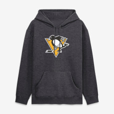 Толстовка Pittsburgh Penguins Fanatics Heather Charcoal Essential Толстовка Pittsburgh Penguins Fanatics Heather Charcoal Essential