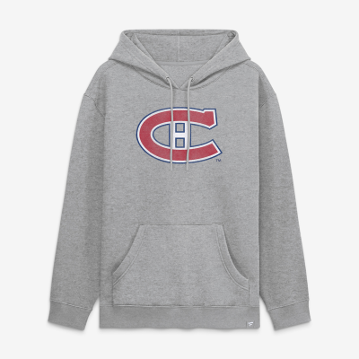Толстовка Montreal Canadiens Fanatics Heather Gray Heritage Legacy