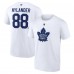 Футболка Toronto Maple Leafs William Nylander Fanatics Navy Authentic Stack Name & Number