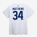 Футболка Auston Matthews Toronto Maple Leafs Fanatics Authentic Stack Name & Number - White