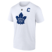 Футболка Auston Matthews Toronto Maple Leafs Fanatics Authentic Stack Name & Number - White