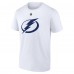 Футболка Tampa Bay Lightning Nikita Kucherov Fanatics White Authentic Stack Name & Number