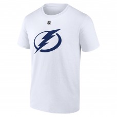 Футболка Tampa Bay Lightning Jake Guentzel Fanatics White Authentic Stack Name & Number Футболка Tampa Bay Lightning Jake Guentzel Fanatics White Authentic Stack Name & Number