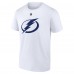Футболка Tampa Bay Lightning Jake Guentzel Fanatics White Authentic Stack Name & Number