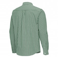 Dallas Stars Antigua Hunter Green Ellis Tri-Blend Long Sleeve Button-Down Shirt