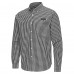 Los Angeles Kings Antigua Black Ellis Tri-Blend Long Sleeve Button-Down Shirt