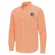 Рубашка Anaheim Ducks Antigua Orange Ellis Tri-Blend