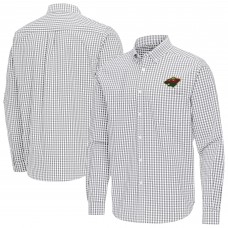 Рубашка Minnesota Wild Antigua Gray Ellis Tri-Blend