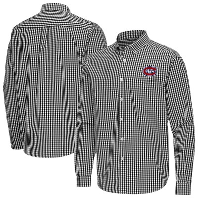 Рубашка Montreal Canadiens Antigua Black Ellis Tri-Blend