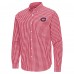Montreal Canadiens Antigua Red Ellis Tri-Blend Long Sleeve Button-Down Shirt
