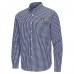 Nashville Predators Antigua Navy Ellis Tri-Blend Long Sleeve Button-Down Shirt