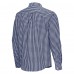 Nashville Predators Antigua Navy Ellis Tri-Blend Long Sleeve Button-Down Shirt