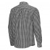 Nashville Predators Antigua Black Ellis Tri-Blend Long Sleeve Button-Down Shirt