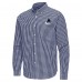 Vancouver Canucks Antigua Navy Ellis Tri-Blend Long Sleeve Button-Down Shirt