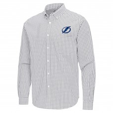 Рубашка Tampa Bay Lightning Antigua Gray Ellis Tri-Blend