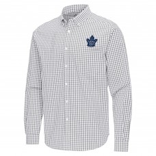 Рубашка Toronto Maple Leafs Antigua Gray Ellis Tri-Blend