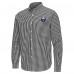 Buffalo Sabres Antigua Black Ellis Tri-Blend Long Sleeve Button-Down Shirt