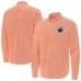 Рубашка Edmonton Oilers Antigua Orange Porter Woven Tri-Blend
