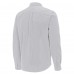 Nashville Predators Antigua Gray Porter Woven Tri-Blend Long Sleeve Button-Down Shirt